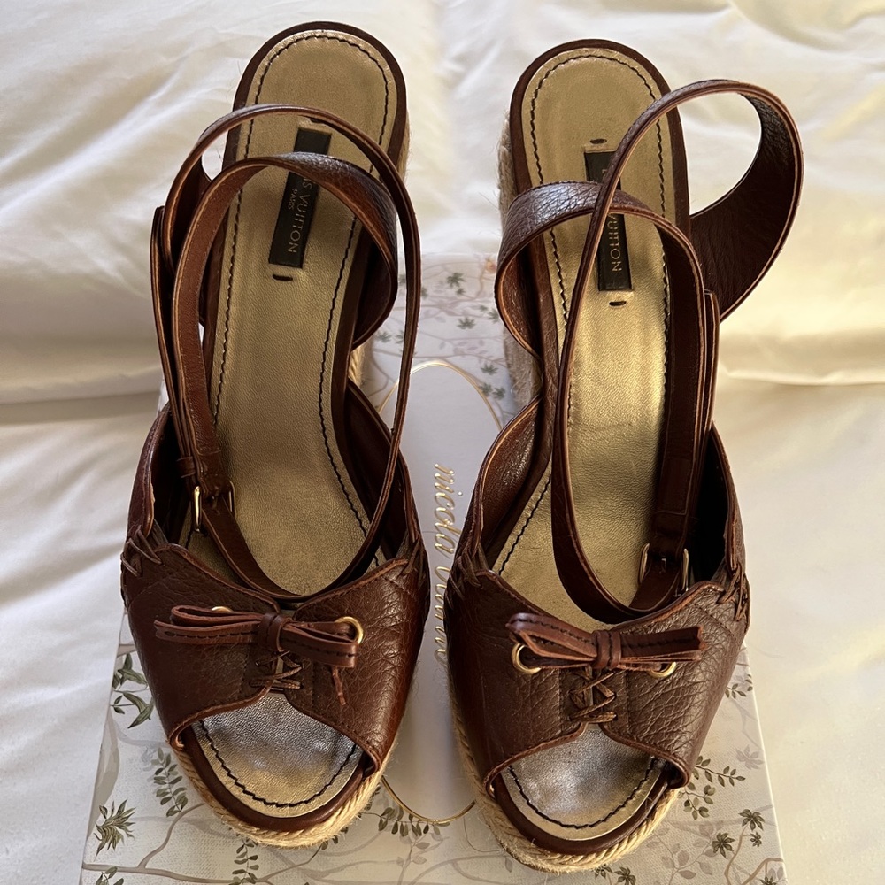 Louis Vuitton wedges